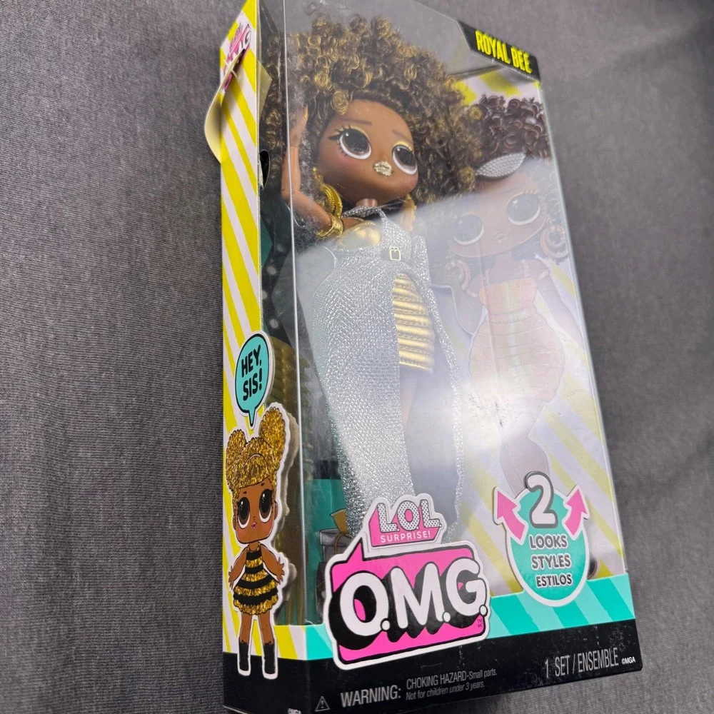LOL Surprise OMG Royal Bee‎ Fashion Doll 2 Looks Styles Series 1 MGA New